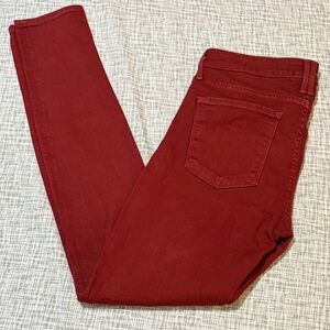 Vince. Maroon Women's Skinny Jeans Size 29